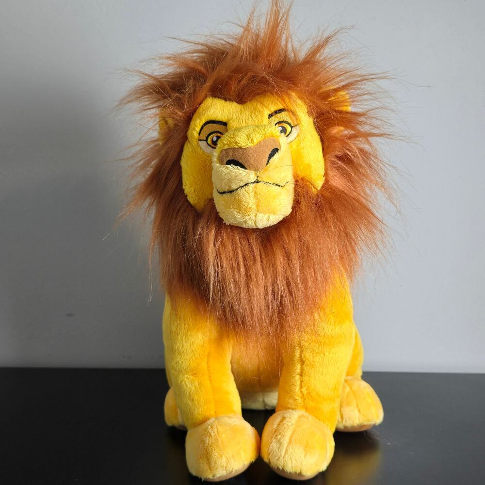 Build-A-Bear The Lion King Mufasa Disney Stuffed 13” Plush BAB